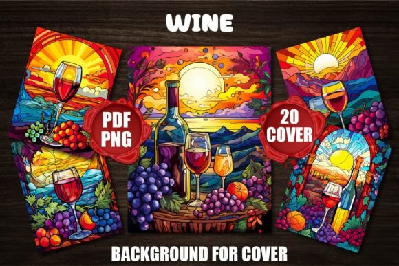 Elevate Your Designs with Wine Backgrounds for Covers