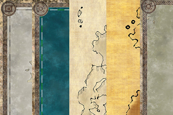 Grunge Map Backgrounds: Add Authentic Texture to Your Designs