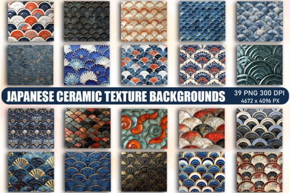 Japanese Ceramic Texture Backgrounds: A Designer's Guide to Authentic Style