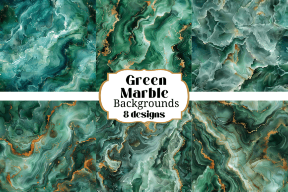 The Timeless Appeal of Green Marble Granite Stone Backgrounds