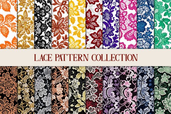 Timeless Elegance: The Versatility of Ornate Leaf & Lace Pattern Backgrounds