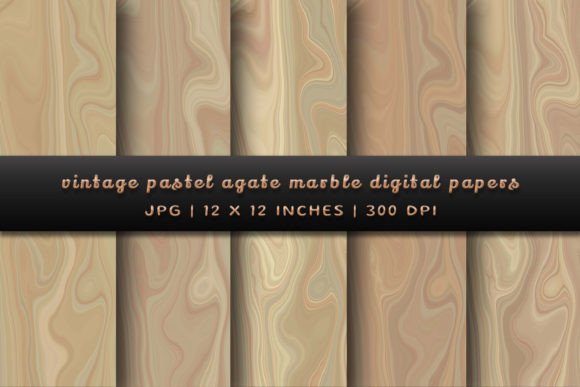 Timeless Elegance: Using Vintage Pastel Agate Marble Backgrounds