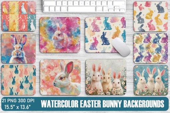 Watercolor Easter Bunny Backgrounds: A Designer's Guide